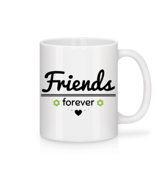 Aperçu: Friends Forever - Mug en céramique blanc - Blanc - Devant