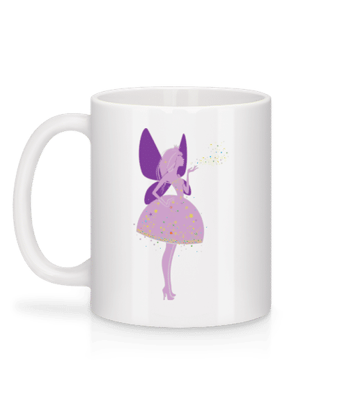 Aperçu: Fée Des Princesses - Mug en céramique blanc - Blanc - Derrière