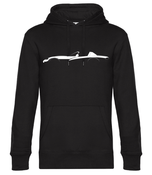 'Dodge Viper SR I' Silhouette - Sweat à capuche premium Unisexe - Noir - Devant