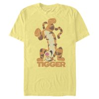 Disney - Winnie l'ourson - Tigr Bounce - Homme T-shirt - Jaune - Devant