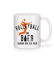 Volleyball Und Bier · Tasse