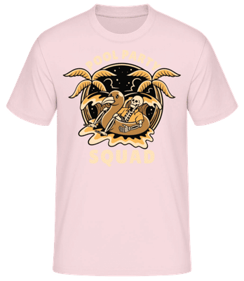 Pool Party Squad - T-shirt standard Homme - Rose - Devant