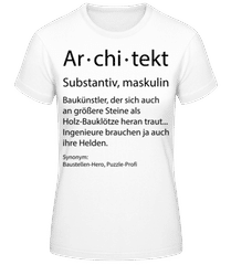 Architekt Quatsch Duden Hoch · Frauen T-Shirt B&C