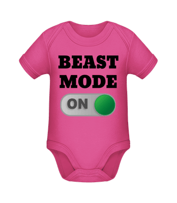 Beast Mode On - Bio body pro děti - Magenta - Napřed