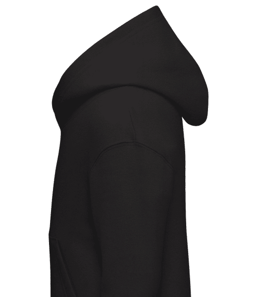 Aperçu: Sweat à capuche standard pour enfant - Noir - Gauche
