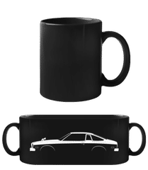 'Mazda RX-5' Silhouette · Taza negra
