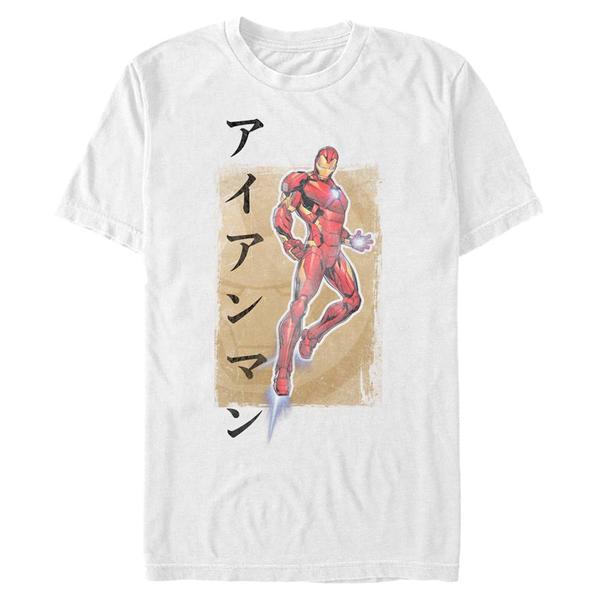 Marvel - Avengers - Iron Man Aianman Kanji - Homme T-shirt