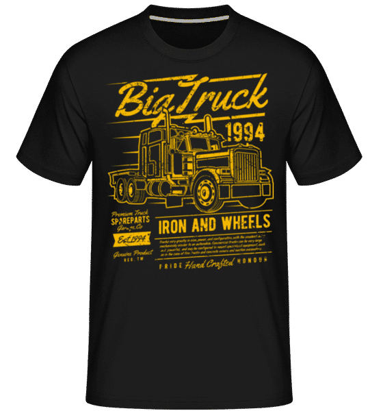 Aperçu: Big Truck 2 -  T-Shirt Shirtinator homme - Noir - Devant