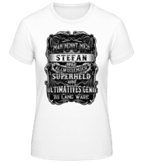 Man Nennt Mich Stefan - Frauen T-Shirt B&C - Weiß - Vorne