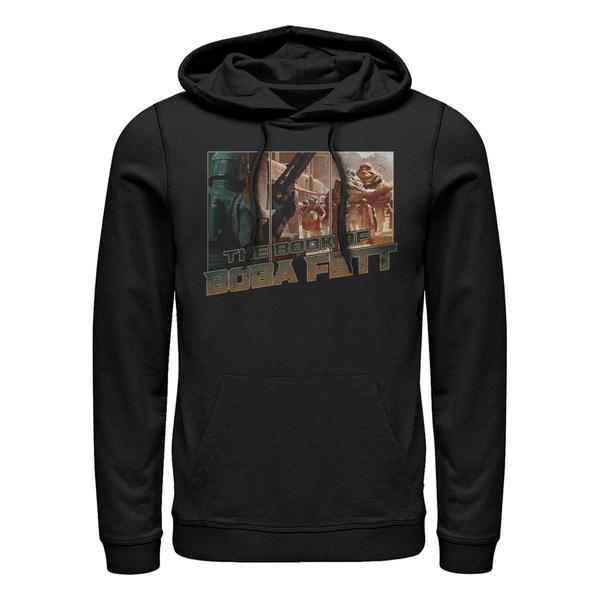 Aperçu: Star Wars - Book of Boba Fett - Skupina Desert Rules - Unisex Sweat à capuche - Noir - Devant