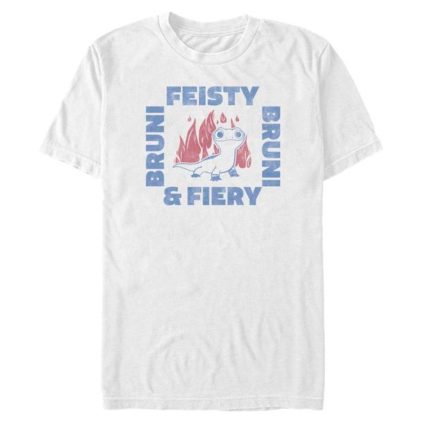 Preview: Disney - Frozen - Bruni Fiesty - Men's T-Shirt - White - Front