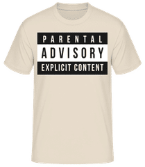 Parental Advisory Expllicit Content · T-shirt homme B&C