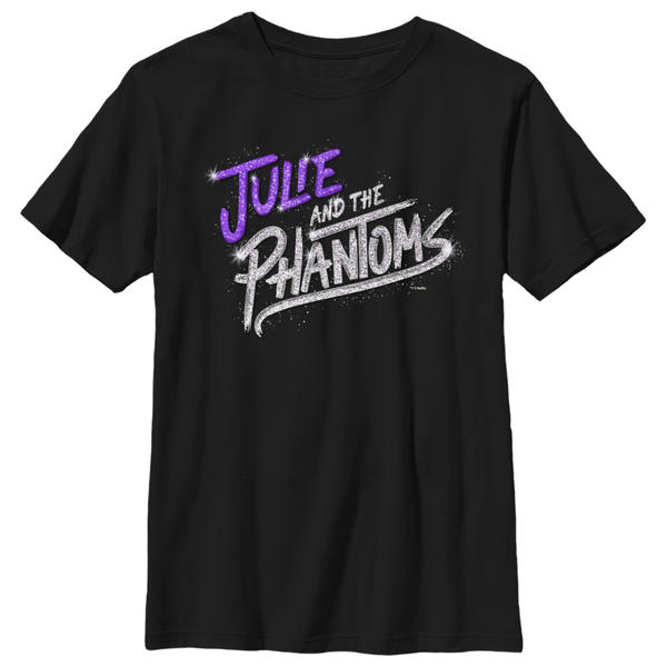 Aperçu: Netflix - Julie And The Phantoms - Logo Bling - Enfant T-shirt - Noir - Devant