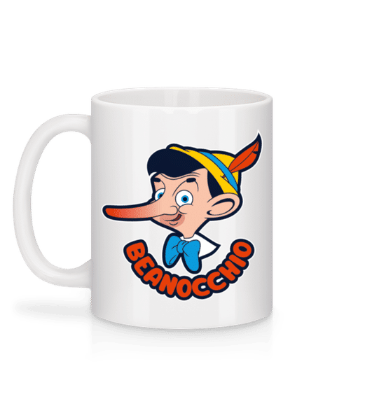 Aperçu: Beanocchio - Mug en céramique blanc - Blanc - Derrière