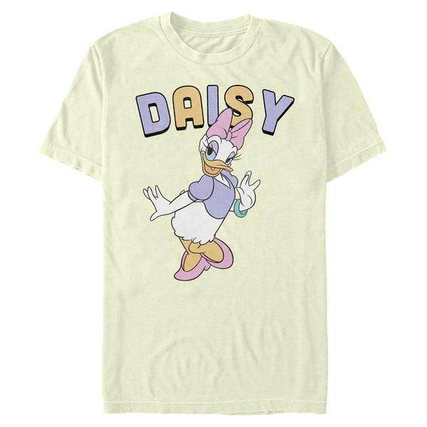 Aperçu: Disney - Mickey Mouse - Daisy Duck - Homme T-shirt - Crème - Devant