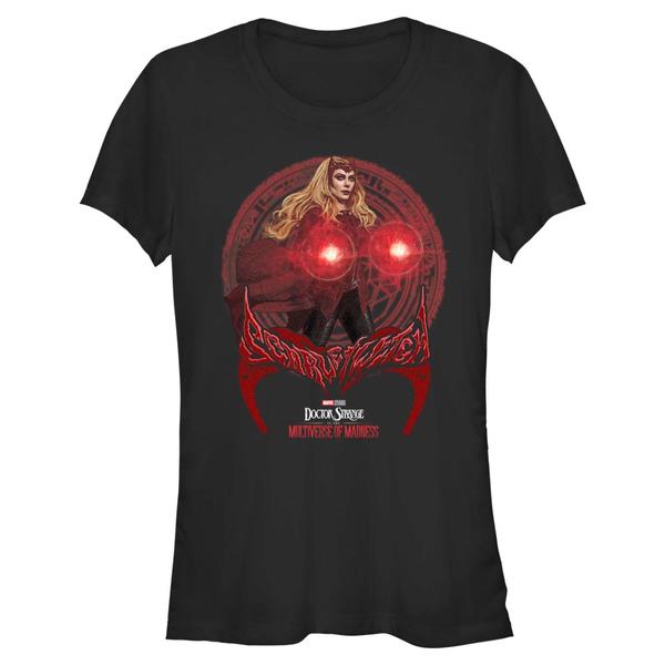 Aperçu: Marvel - Doctor Strange - La Sorcière rouge Her Hero Spell - Femme T-shirt - Noir - Devant