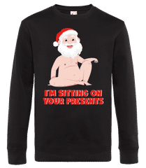 I´m Sitting On Your Presents · Sweat-shirt standard pour homme