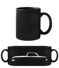 'Mercedes-Benz SL Hard. W113' Silhouette · Black Mug