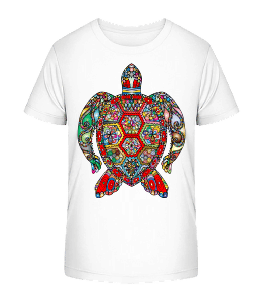 Tortue Géométrique · T-shirt bio Enfant Stanley Stella 2.0