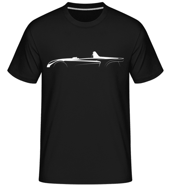 Aperçu: 'Peugeot 207 Spider' Silhouette -  T-Shirt Shirtinator homme - Noir - Devant