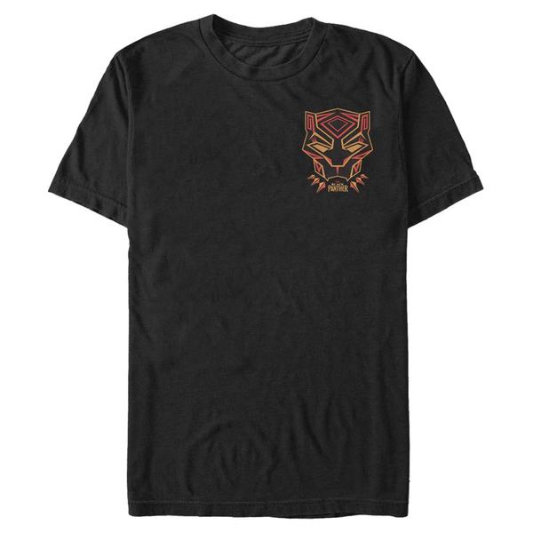 Marvel - Black Panther - Black Panther Panther Geometry - Homme T-shirt