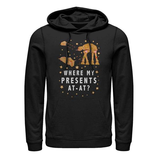 Aperçu: Star Wars - AT-AT Ginger - Christmas - Unisex Sweat à capuche - Noir - Devant