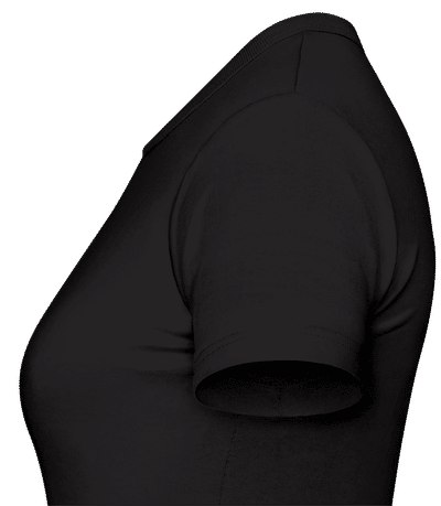 Star Wars - The Mandalorian - The Child Cute Big Face - Femme T-shirt - Noir - Gauche