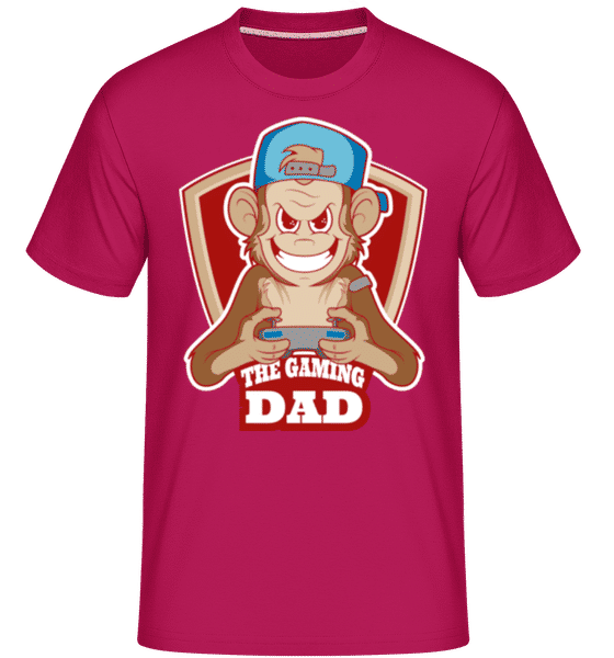 Preview: The Gaming Dad - Shirtinator Men's T-Shirt - Magenta - Front