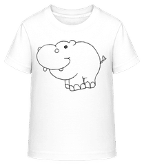Enfant Comic - Hippopotame · T-shirt shirtinator Enfant
