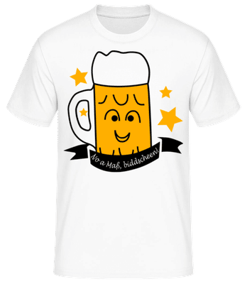 Noch Eine Maß, Bitte! - Männer Basic T-Shirt - Weiß - Vorne