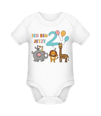 Ich Bin Jetzt Zwei · Baby Bio Strampler