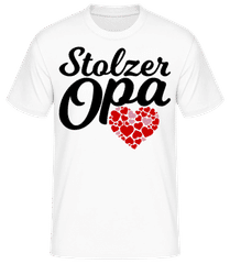Stolzer Opa · Männer Basic T-Shirt