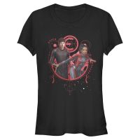 Marvel - Eternals - Duo Druig And Makkari - Mujeres Camiseta - Negro - delante