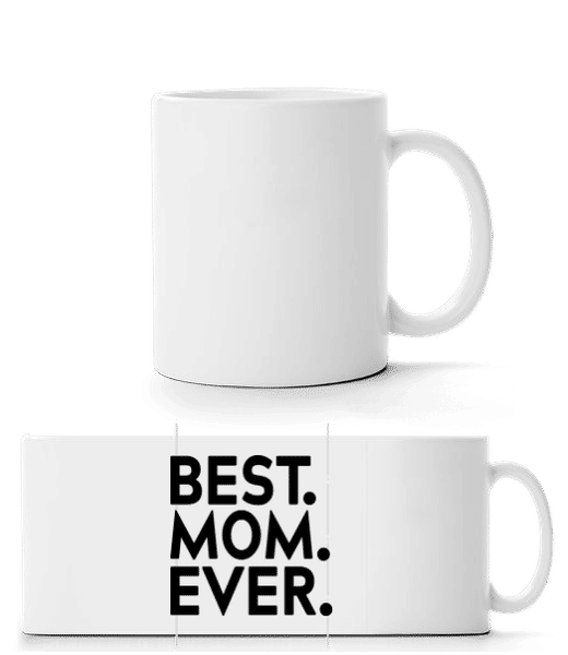 Aperçu: Best Mom Ever - Mug panorama - Blanc - Devant
