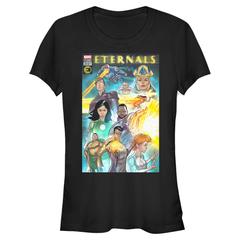 Marvel - Eternals - Photo de groupe Comic Cover - Femme T-shirt