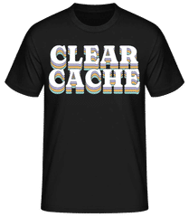 Clear Cache · Men's Basic T-Shirt