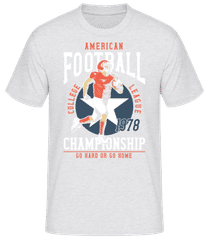 Football Go Hard · Camiseta básica para hombre