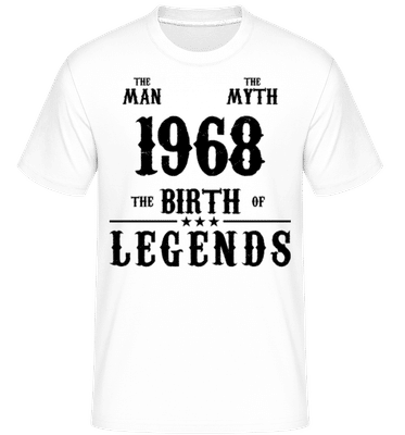 The Myth 1968 -  Shirtinator Men's T-Shirt - White - Front