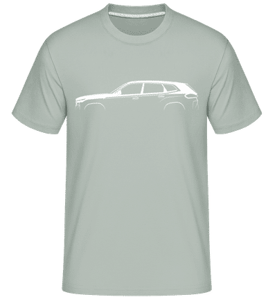 'BMW XM' Silhouette - Shirtinator Men's T-Shirt - Mint Green - Front