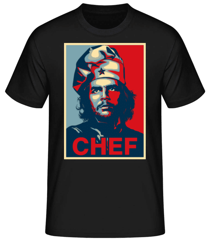 Náhled: Chef - Pánské basic tričko - Černá - Napřed