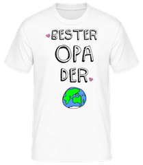 Bester Opa der Welt · Männer Basic T-Shirt