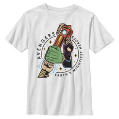 Marvel - Avengers - Logo Avenger Hands - Kids T-Shirt