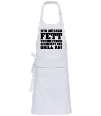 Fett Verbrennen Grill Anschmeissen · Profi Kochschürze