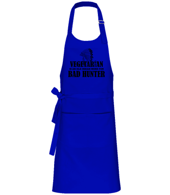 Vegetariánska Bad Hunter - Profesionálna zástera - Kráľovská modrá - Predné