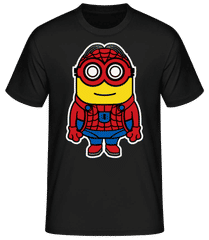 Minion Spiderman · Camiseta básica para hombre