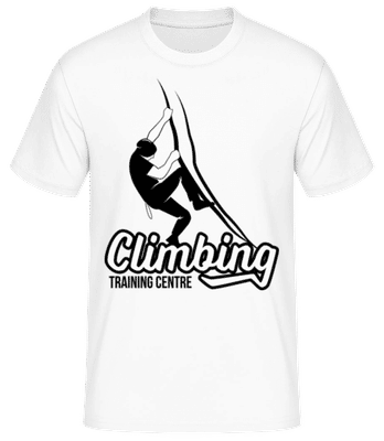 Climbing Training Centre White - Pánské basic tričko - Bílá - Napřed