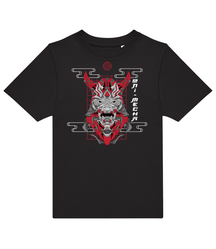 Preview: Oni Mecha - Kids B&C T-Shirt - Black - Front