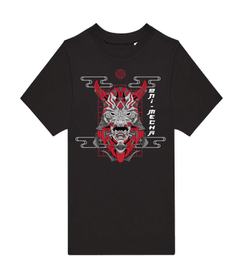 Oni Mecha - Kids B&C T-Shirt - Black - Front