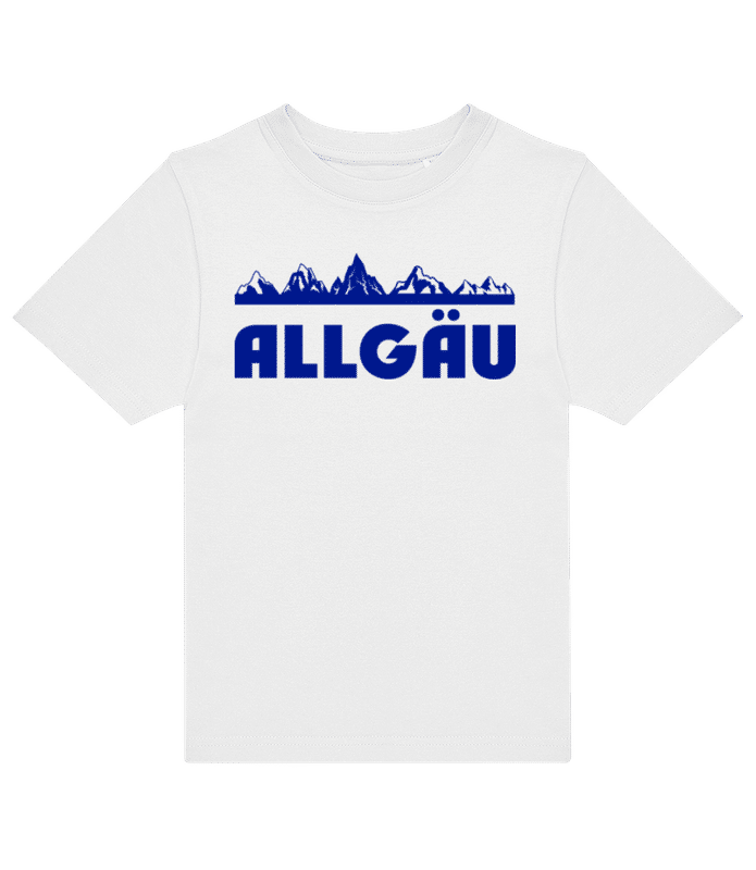 Vorschau: Allgäu - Kinder T-Shirt B&C - Weiß - Vorne