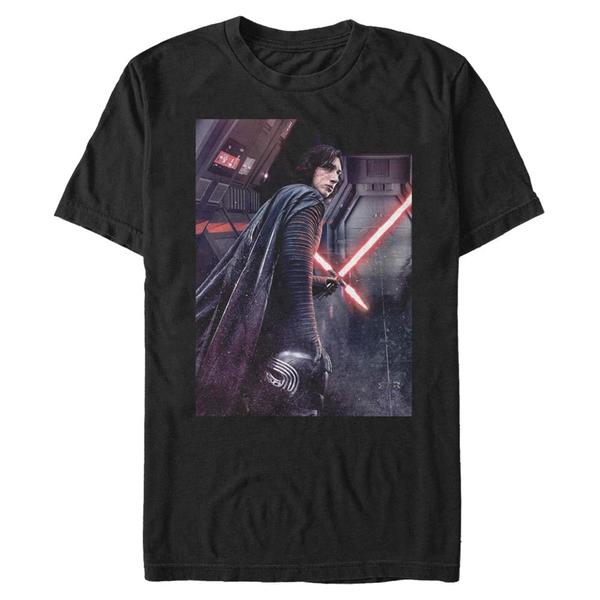 Aperçu: Star Wars - Les Derniers Jedi - Kylo Ren Kylo - Homme T-shirt - Noir - Devant